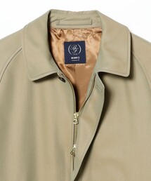【BEAMS F】コットンポリエステル ギャバジン ハリントンジャケット BEAMS F（ビームスエフ）の「BEAMS F / コットンポリエステル