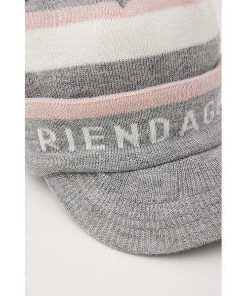 RIENDA GOLF(リエンダゴルフ)の「【RIENDA GOLF】 ボンボンロゴニットキャップ リエンダゴルフ(キャップ・レディース・ブラック/グレー/ホワイト・FREE)」の15枚目の写真