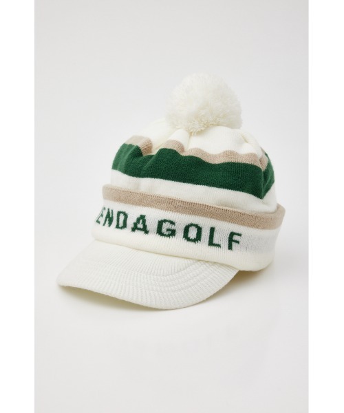 RIENDA GOLF(リエンダゴルフ)の「【RIENDA GOLF】 ボンボンロゴニットキャップ リエンダゴルフ(キャップ・レディース・ブラック/グレー/ホワイト・FREE)」の19枚目の写真