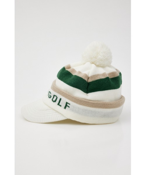 RIENDA GOLF(リエンダゴルフ)の「【RIENDA GOLF】 ボンボンロゴニットキャップ リエンダゴルフ(キャップ・レディース・ブラック/グレー/ホワイト・FREE)」の20枚目の写真