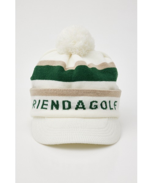 RIENDA GOLF(リエンダゴルフ)の「【RIENDA GOLF】 ボンボンロゴニットキャップ リエンダゴルフ(キャップ・レディース・ブラック/グレー/ホワイト・FREE)」の22枚目の写真