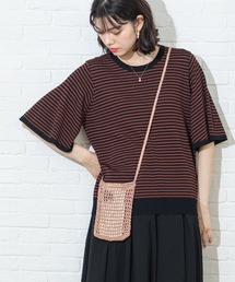 OPAQUE.CLIP | 《6color》クールタッチフレアスリーブニット【洗濯機洗い可/UVケア/接触冷感/抗ピル】(ニット/セーター)