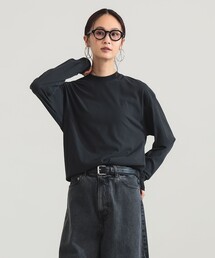 ATON | ATON / オーバーサイズ ロングスリーブ Tシャツ(Tシャツ/カットソー)