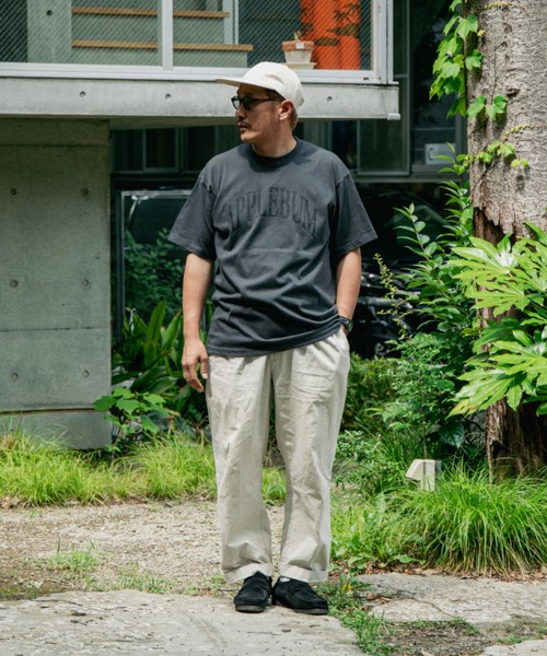 APPLEBUM(アップルバム)の「"Black" Logo T-shirt(Tシャツ/カットソー・メンズ・スミクロ・XX-LARGE/X-LARGE/LARGE/MEDIUM)」の5枚目の写真
