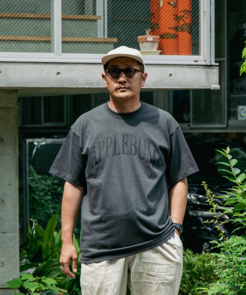 APPLEBUM(アップルバム)の「"Black" Logo T-shirt(Tシャツ/カットソー・メンズ・スミクロ・XX-LARGE/X-LARGE/LARGE/MEDIUM)」の6枚目の写真