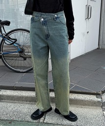 feepur | アシンメトリーグラデーションデニム(デニムパンツ)