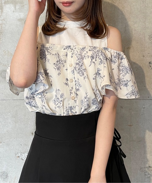 abc une face(アーベーセーアンフェイス)の「2WAYドッキングカットソー(Tシャツ/カットソー・レディース・ブラック/ホワイト/ホワイト系その他/パープル系その他/ブルー系その他/グレー/ブラック系その他・FREE)」の22枚目の写真