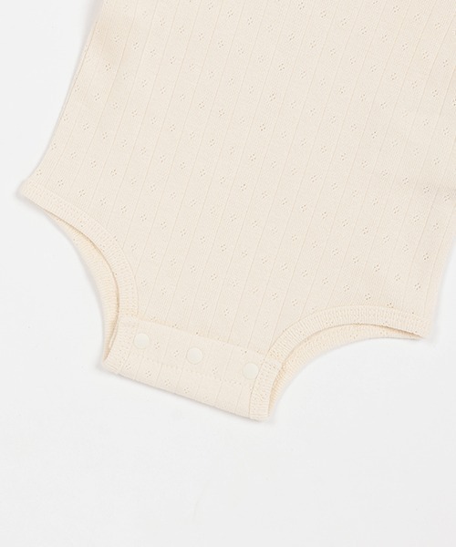 petit main（プティマイン）の「リボンつきチュールOPセット（セットアップ・キッズ・ライトグレー/ライトピンク/アイボリー・70cm/80ｃｍ）」の13枚目の写真