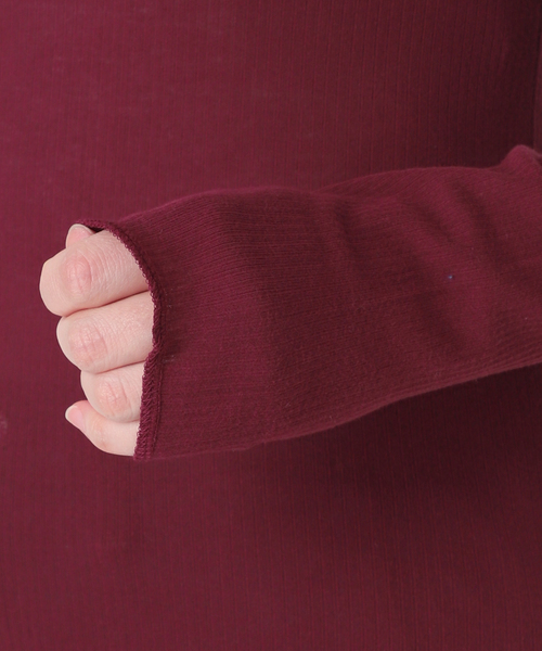 IENA - frogfrog1143さま専用★IENA LA BOUCLE 強撚ガーゼリブ IENA LA BOUCLE（イエナラブークル）の「IENA LA BOUCLE 強撚
