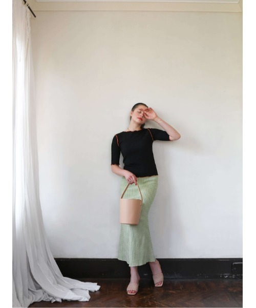 【セール】gingham mermaid skirt（スカート）｜Katrin TOKYO（カトリーントーキョー）