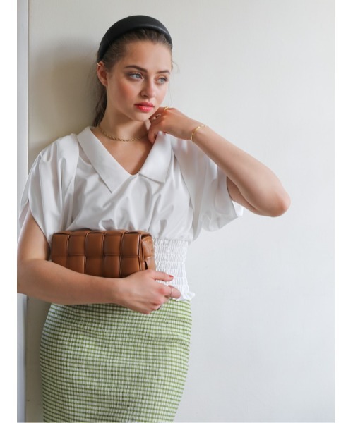 【セール】gingham mermaid skirt（スカート）｜Katrin TOKYO（カトリーントーキョー）