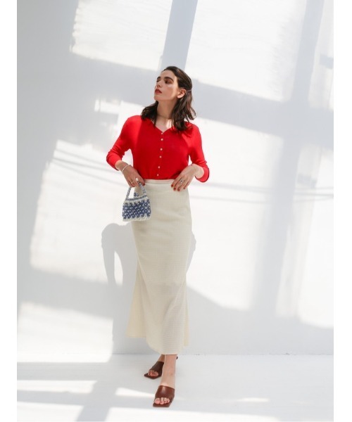 【セール】gingham mermaid skirt（スカート）｜Katrin TOKYO（カトリーントーキョー）