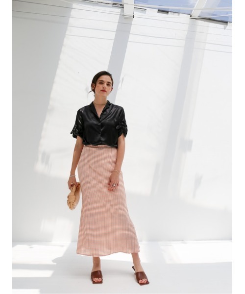 【セール】gingham mermaid skirt（スカート）｜Katrin TOKYO（カトリーントーキョー）