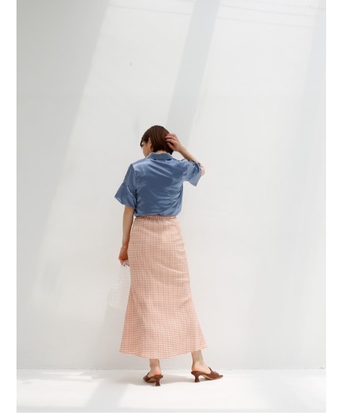 【セール】gingham mermaid skirt（スカート）｜Katrin TOKYO（カトリーントーキョー）