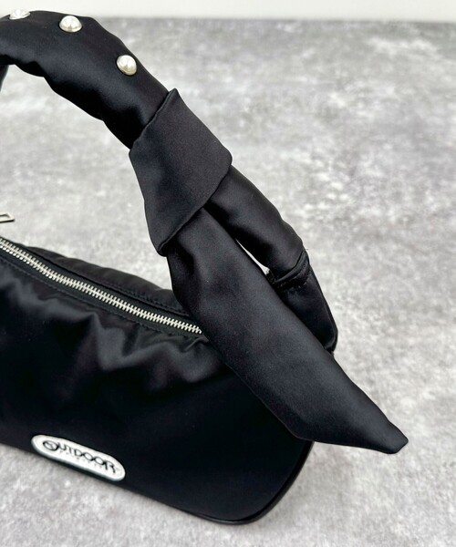OUTDOOR PRODUCTS(アウトドアプロダクツ)の「【OUTDOOR PRODUCTS /アウトドアプロダクツ】サテンワンショルバッグ(ハンドバッグ・レディース・ブラック/シルバー・FREE)」の14枚目の写真