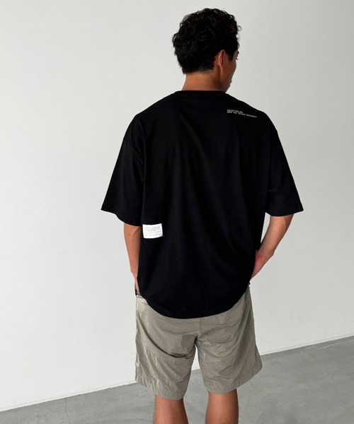 CANAL JEAN(キャナルジーン)の「1975 TOKYO COOL DOWN半袖Tシャツ(Tシャツ/カットソー・レディース・ミックスグレー/ホワイト/ブラック・LARGE/X-LARGE)」の22枚目の写真