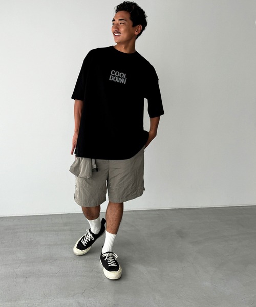 CANAL JEAN(キャナルジーン)の「1975 TOKYO COOL DOWN半袖Tシャツ(Tシャツ/カットソー・レディース・ミックスグレー/ホワイト/ブラック・LARGE/X-LARGE)」の21枚目の写真