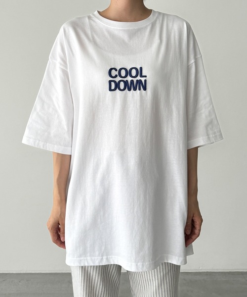 CANAL JEAN(キャナルジーン)の「1975 TOKYO COOL DOWN半袖Tシャツ(Tシャツ/カットソー・レディース・ミックスグレー/ホワイト/ブラック・LARGE/X-LARGE)」の20枚目の写真