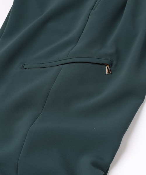 CULLNI（クルニ）の「24-AW-024 / Stretch 2Way Double Cloth  2 Tuck Cargo Pants with Long Belt（カーゴパンツ・メンズ・ブラック/ブルーグリーン/アッシュブラウン・1/2/0）」の10枚目の写真