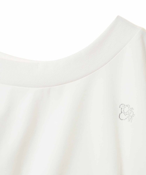 31 Sons de mode（トランテアン　ソン　ドゥ　モード）の「ワンショルダンボールスウェット（スウェット・レディース・オフホワイト/ブラック/ワイン・フリー）」の4枚目の写真