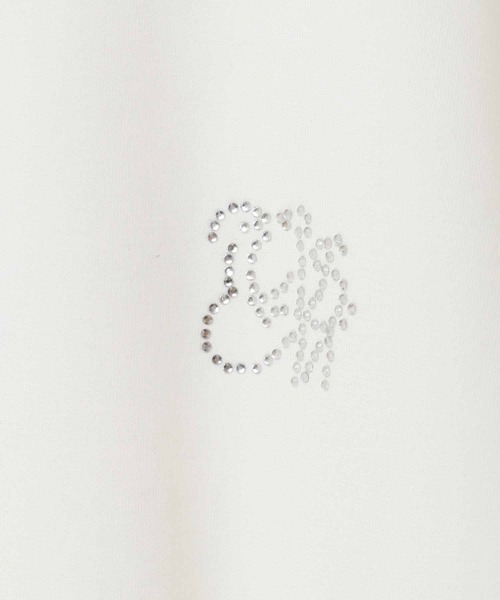 31 Sons de mode（トランテアン　ソン　ドゥ　モード）の「ワンショルダンボールスウェット（スウェット・レディース・オフホワイト/ブラック/ワイン・フリー）」の8枚目の写真