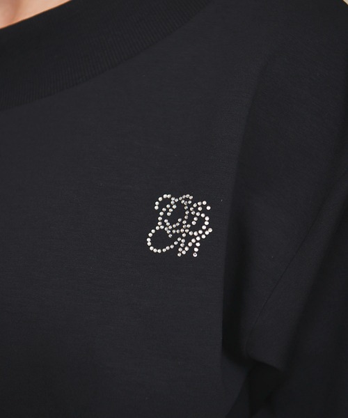 31 Sons de mode（トランテアン　ソン　ドゥ　モード）の「ワンショルダンボールスウェット（スウェット・レディース・オフホワイト/ブラック/ワイン・フリー）」の11枚目の写真