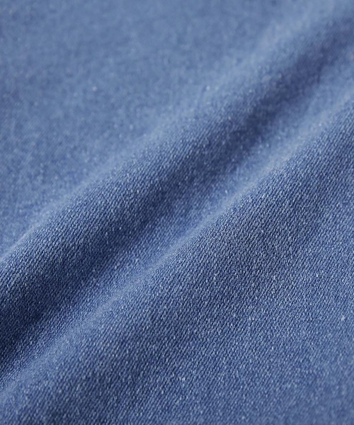 devirock（デビロック）の「楽デニム ルーズストレートパンツ（デニムパンツ・キッズ・ワンウォッシュ/ブルー系9/サックスブルー系1・100cm/110cm/120cm/130cm/140cm/150cm/160cm）」の12枚目の写真