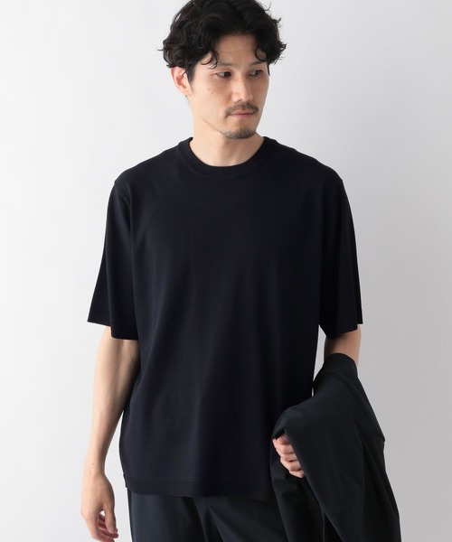 GLOBAL WORK(グローバルワーク)の「アンチピリングニット/半袖/116284(ニット/セーター・メンズ・アイボリー/ネイビー・X-LARGE/LARGE/MEDIUM/SMALL)」の13枚目の写真