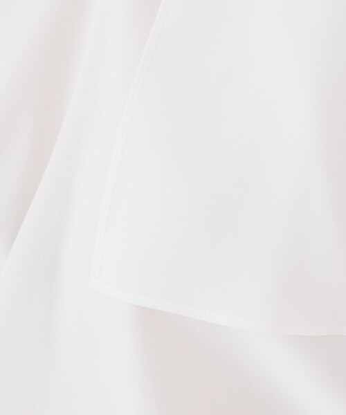 【セール】【二の腕カバー/パウダータッチ】ケープデザインブラウス（シャツ/ブラウス）｜UNTITLED（アンタイトル）