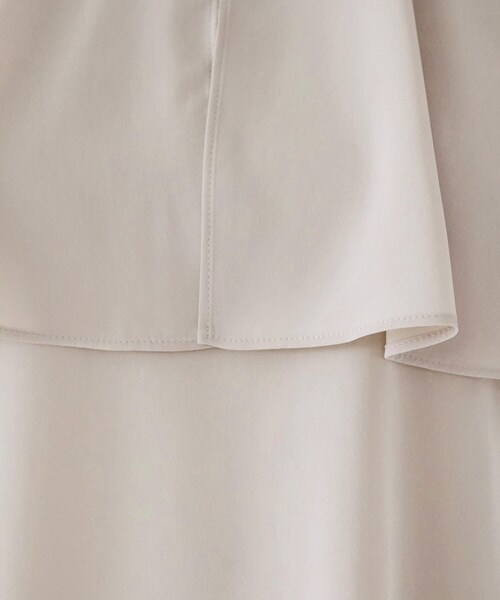 【セール】【二の腕カバー/パウダータッチ】ケープデザインブラウス（シャツ/ブラウス）｜UNTITLED（アンタイトル）