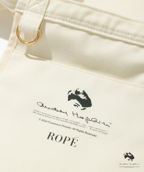 ROPE'(ロペ)の「【AUDREY HEPBURN COLLECTION BY JUN】プリントトートバッグ(トートバッグ・レディース・ホワイト系その他/ホワイト系その他2/ホワイト系その他3・FREE)」の8枚目の写真