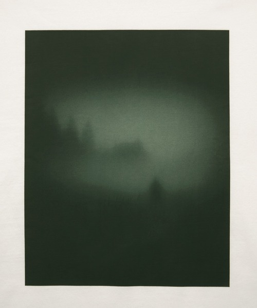 ENDER PRODUCTS（エンダープロダクツ）の「ノイズランドスケープグラフィックプリントカットソー【ENDER PRODUCTS/エンダープロダクツ】（Tシャツ/カットソー・メンズ・スミクロ/ブラック/ホワイト・L/M）」の12枚目の写真