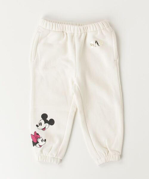 GAP（ギャップ）の「babyGap | ディズニー GAPロゴ ジョガーパンツ（スウェットパンツ・キッズ・アイボリー・80ｃｍ/90cm/95cm/100cm/105cm/110cm/70cm）」の3枚目の写真