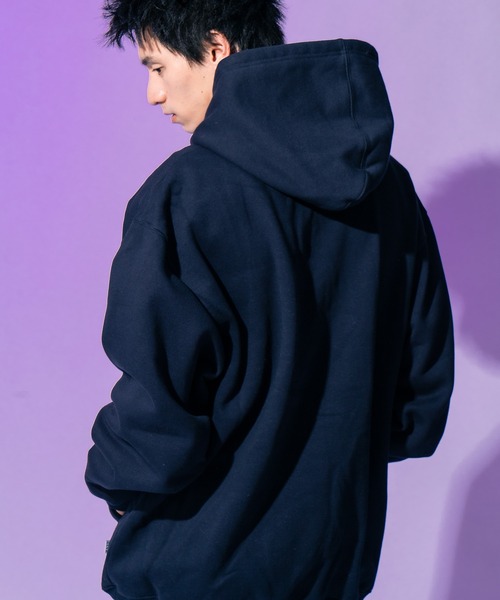 PRO CLUB （プロクラブ）の「【PRO CLUB/プロクラブ】HEAVY WEIGHT PULLOVER HOODIE 　13オンス ヘビーウェイトプルオーバーフーディー プルパーカー PCB142（パーカー・メンズ・ブラック/ネイビー/杢グレー/ホワイト・X-LARGE/XX-LARGE/LARGE/MEDIUM）」の10枚目の写真