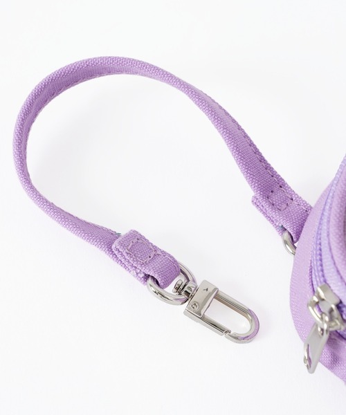 MILKFED.(ミルクフェド)の「LOGO CARRY POUCH(ポーチ・レディース・ライトパープル/オレンジ/レッド/グリーン/ブラック/ライトピンク/ライトイエロー/ブルー・ONE SIZE)」の20枚目の写真