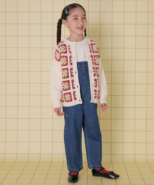 LEPSIM（レプシィム）の「【KIDS】デニムサロペ　148972（サロペット/オーバーオール・キッズ・グレー/ブルー・140/120）」の20枚目の写真