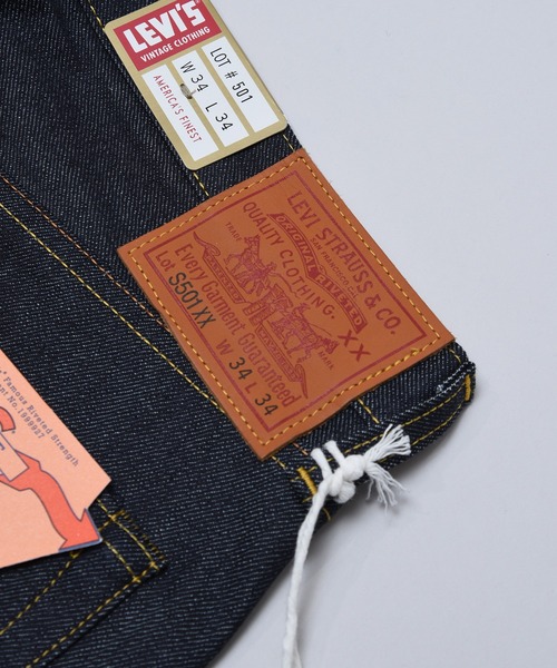 Levi's(リーバイス)の「3-8D4 Levi's VINTAGE CLOTHING 501(R) 1944モデル 501 JEANS RIGID(デニムパンツ・メンズ・ダークインディゴブルー・38inch/34inch/36inch/32inch/30 inch)」の7枚目の写真