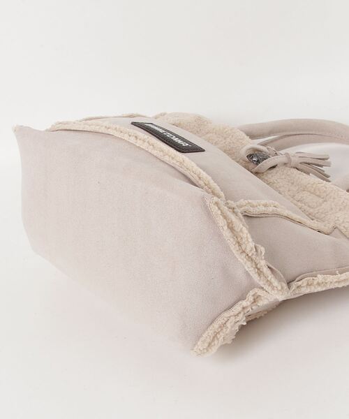 Minnetonka(ミネトンカ)の「【MINNETONKA/ミネトンカ】BOA HANDBAG ボアハンドバッグ(ハンドバッグ・レディース・ブラウン/グレー/アイボリー・FREE)」の11枚目の写真