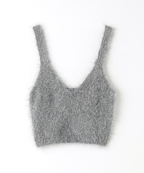 CITEN　フリンジキャミソール　ラメシアーユルトップ　フロントスリットTシャツ CITEN フリンジキャミソール ラメシアーユルトップ フロント