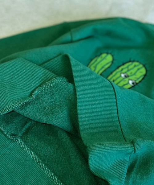 Life Support Products（ライフサポートプロダクツ）の「L/Sプリントトレーナー（スウェット・キッズ・チャコール/オフホワイト/杢グレー/グリーン/ピンク/モカ/ネイビー/マスタード/ホワイト系その他/レッド・100/95/90/80/110/150/140/130/120）」の11枚目の写真