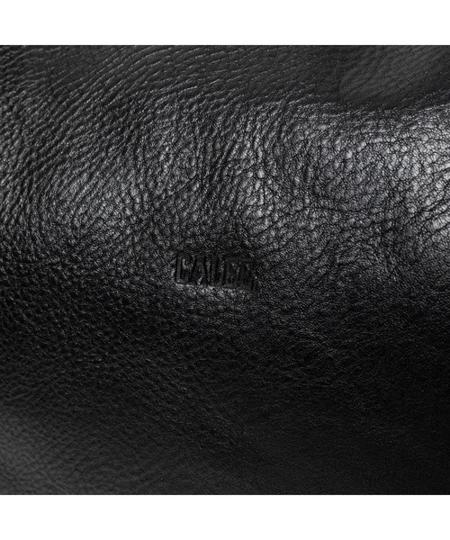 CALEE(キャリー)の「STUDS LEATHER SHOULDER BAG <LARGE>(ショルダーバッグ・メンズ・ブラック・FREE)」の5枚目の写真