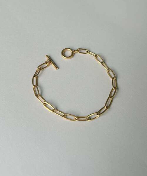 SMELLY（スメリー）の「ステンレスシンプルチェーンマンテルブレスレット（ブレスレット・レディース・ゴールド/シルバー・-）」の6枚目の写真