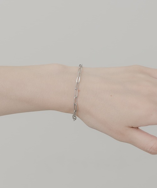 SMELLY（スメリー）の「ステンレスシンプルチェーンマンテルブレスレット（ブレスレット・レディース・ゴールド/シルバー・-）」の7枚目の写真