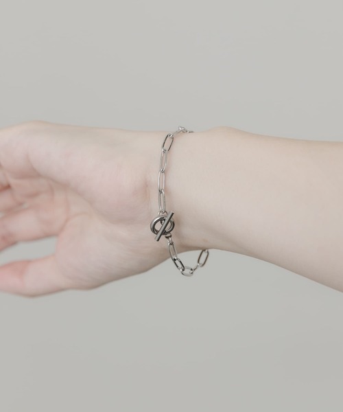 SMELLY（スメリー）の「ステンレスシンプルチェーンマンテルブレスレット（ブレスレット・レディース・ゴールド/シルバー・-）」の9枚目の写真