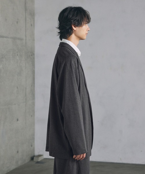【CTHY】【超美品】【オシャレ】ウールライクテーラードジャケット黒 Mサイズ KOEISTORE テーラードジャケット レディース 春 夏 春夏 黒