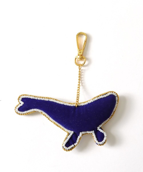 激レア 入手困難 アフロデリック 入会記念チャーム オダギリジョー キーホルダー Three Four Time（ｽﾘｰﾌｫｰﾀｲﾑ）の「アニマル刺繍キーホルダー