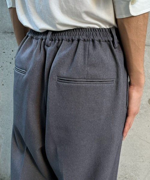 CIAOPANIC(チャオパニック)の「【ZOZO限定】ワンタックイージーワイドパンツ(その他パンツ・メンズ・チャコールグレー/グレイッシュベージュ/ブラック・S/XS/XL/M/L)」の17枚目の写真