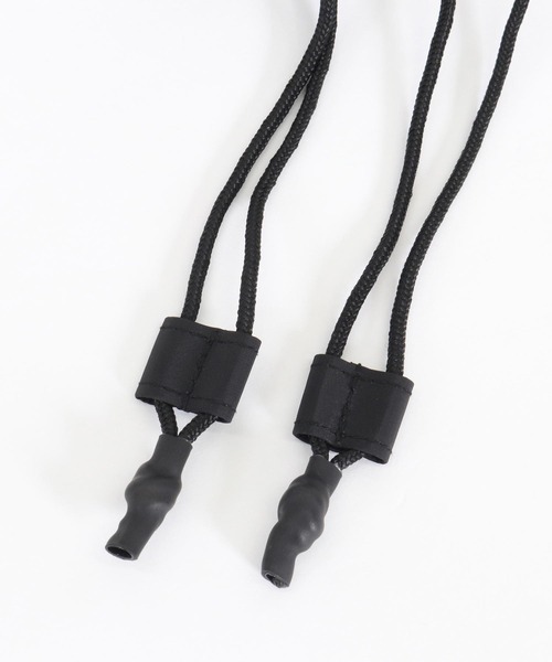 ADAM PATEK(アダムパテック)の「【ADAMPATEK/アダムパテック】braided polyester drawstring bag / 編み込みナイロン巾着バッグ(ハンドバッグ・レディース・ブラック/グレー・F)」の13枚目の写真