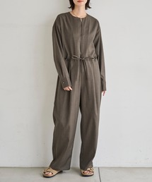 VIRGO ノーカラーオールインワン つなぎ size2 日本製 VIRGO ノーカラーオールインワン つなぎ size2 日本製