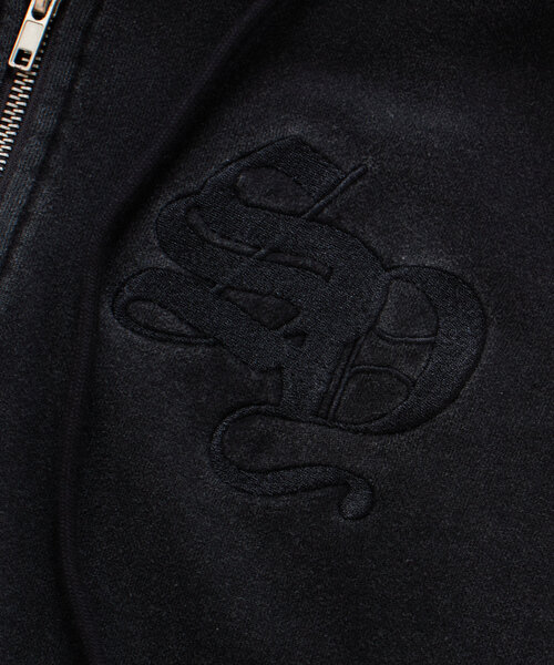 WHO'S WHO gallery（フーズフーギャラリー）の「【SLOPPY/スロッピー】刺繍ロゴジップパーカー（パーカー・レディース・グレー/チャコールグレー/ネイビー/ライトグレー・FREE）」の22枚目の写真